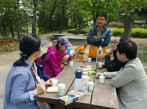 금요책다방 야외활동